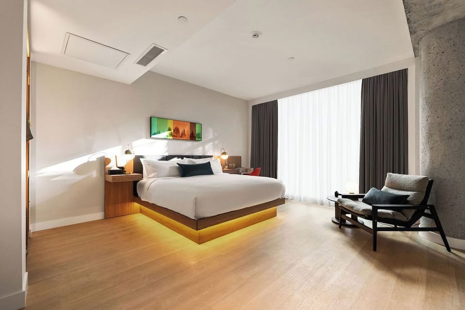 In-room safe, desk, blackout drapes, iron/ironing board
