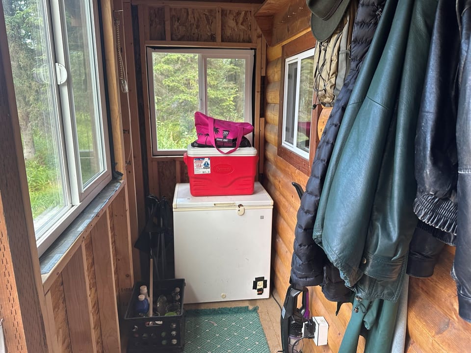 Freezer for guest use in Arctic Entry