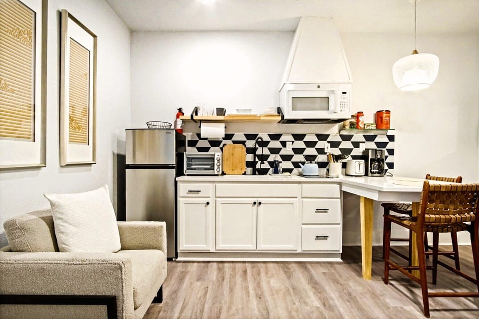 Whether it's breakfast or a late-night snack, the dining area makes every meal a shared experience.