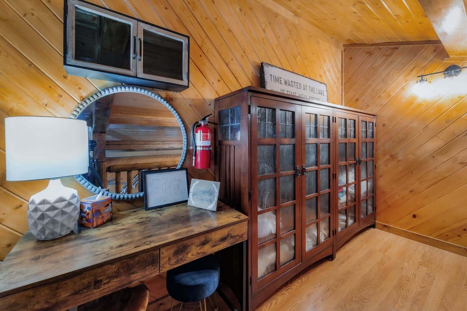 Loft with king bed
