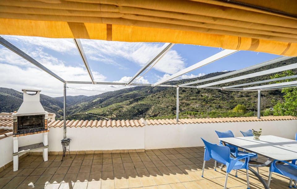 outside