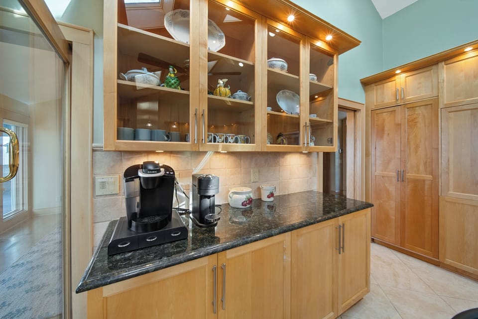 Coffee Bar in the Kitchen