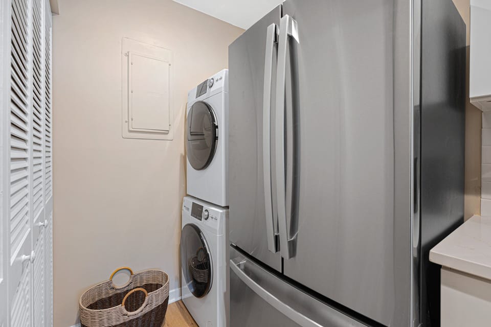 Washer and Dryer for guest convenience