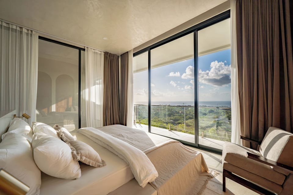 Villa, 2 Bedrooms, Private Pool, Ocean View | In-room safe, blackout drapes, WiFi (free), bed sheets