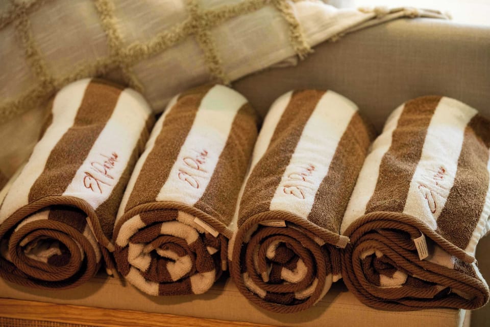El Parche beach towels