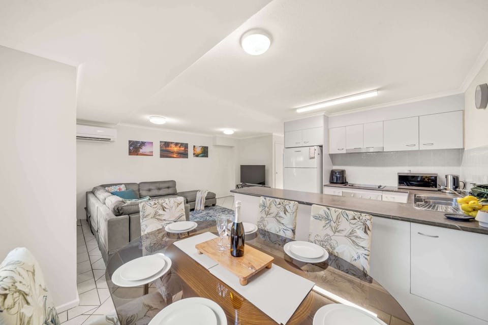 Gather around the dining table for shared meals or leisurely breakfasts before heading out to explore.