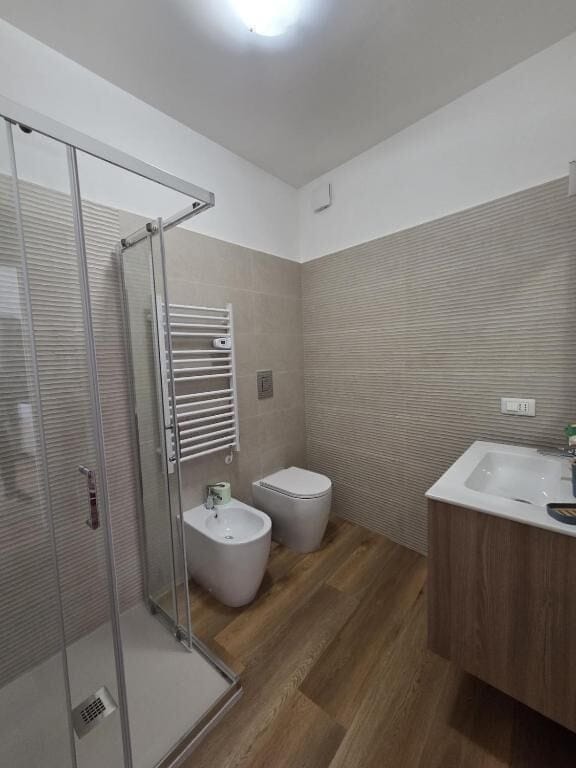 Apartment, Balcony, Courtyard View | Bathroom | Bathrobes, slippers, bidet