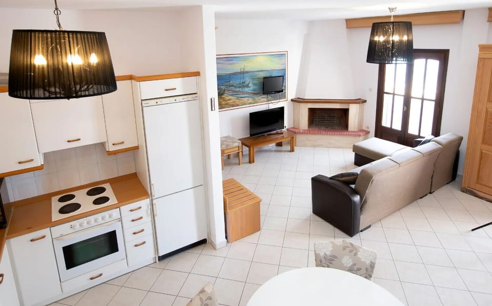 Family Duplex, Sea View | Living area