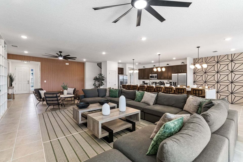 Spacious living areas for you to enjoy with your family and friends.