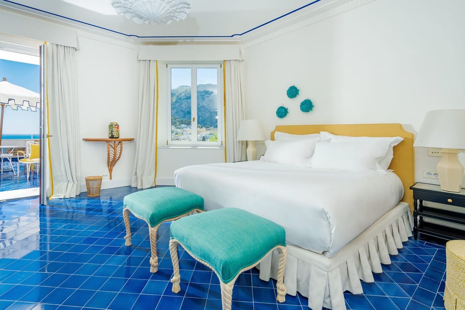 Suite, Terrace, Sea View (Helios) | Egyptian cotton sheets, premium bedding, down comforters