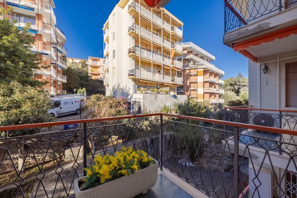 Basic Apartment, Balcony | Property grounds