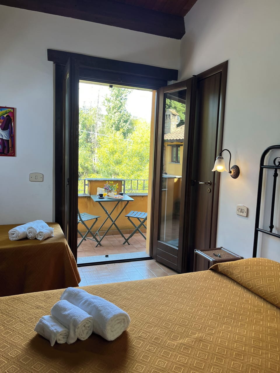 Classic Triple Room, Balcony, City View | Down comforters, free WiFi, wheelchair access