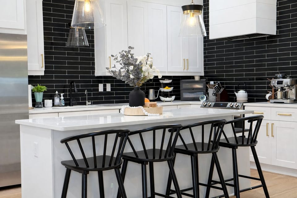 Thoughtfully stocked toxin-free kitchen for clean cooking and peace of mind