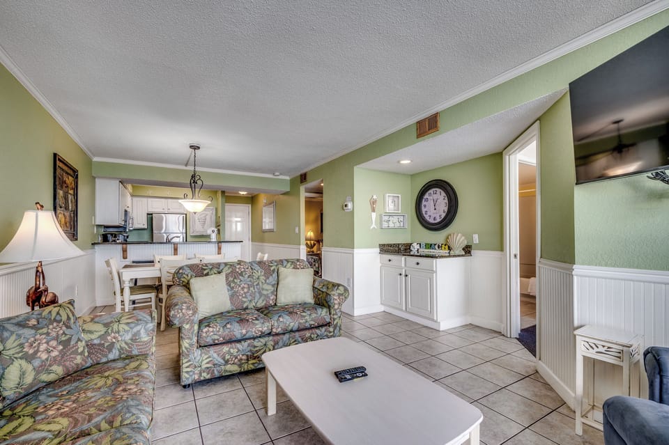Comfortable living room seating