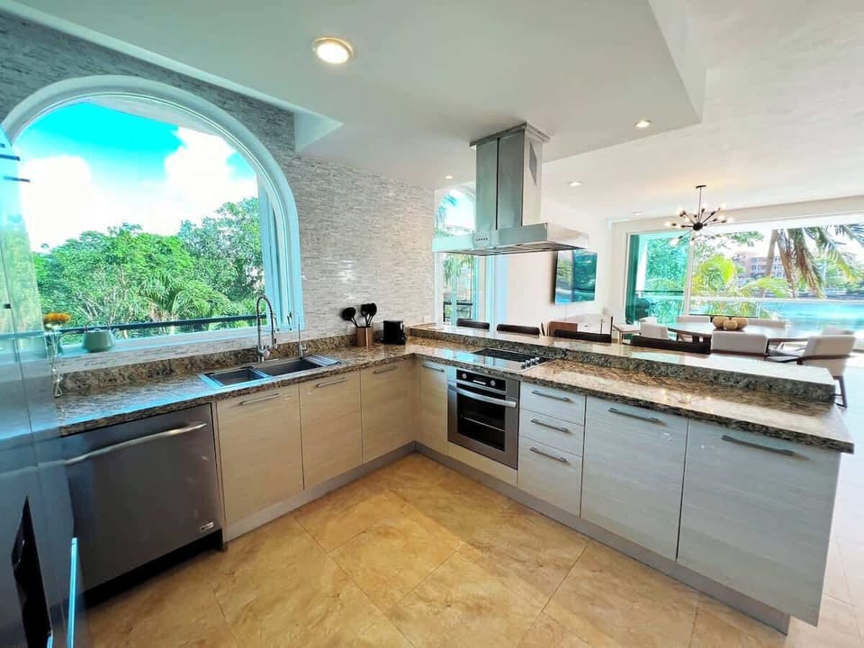 Vista general de la cocina