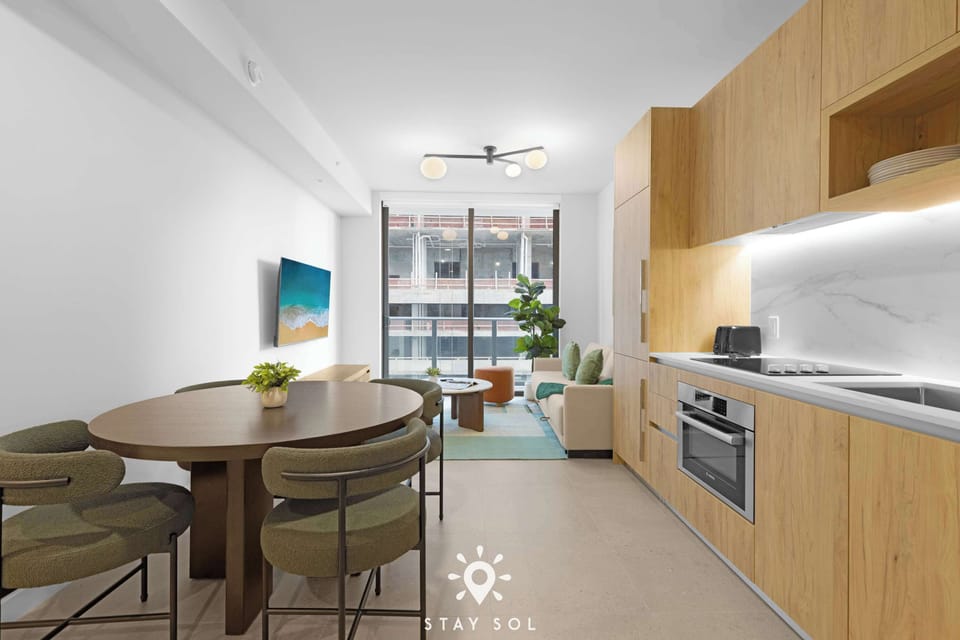 Dining and kitchen 
