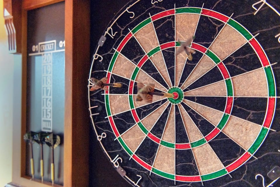 Darts available