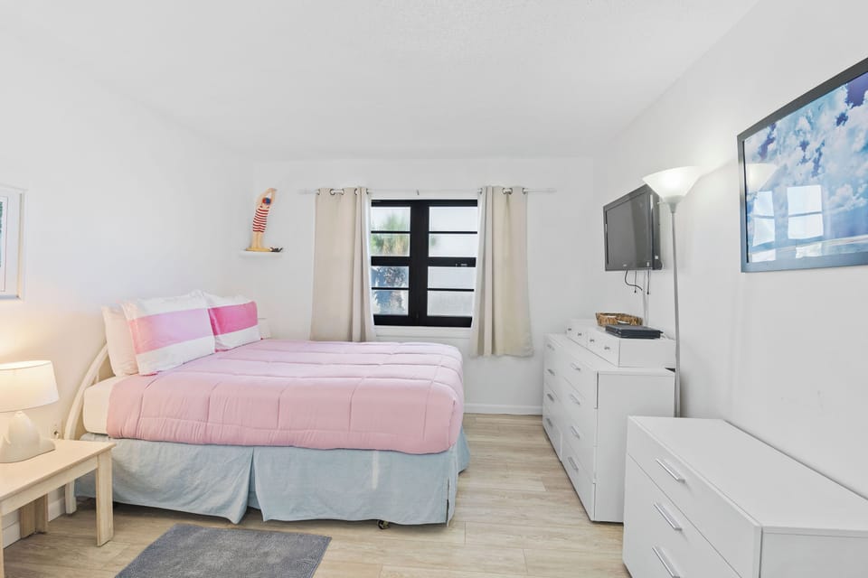 Condo, 1 Queen Bed with Sofa bed, Terrace, Ocean View (Seaward D-102) | 1 bedroom, individually decorated, individually furnished
