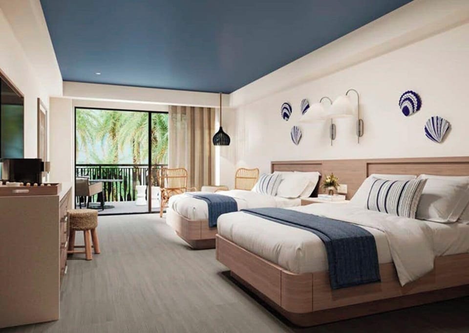 In-room safe, laptop workspace, blackout drapes, soundproofing