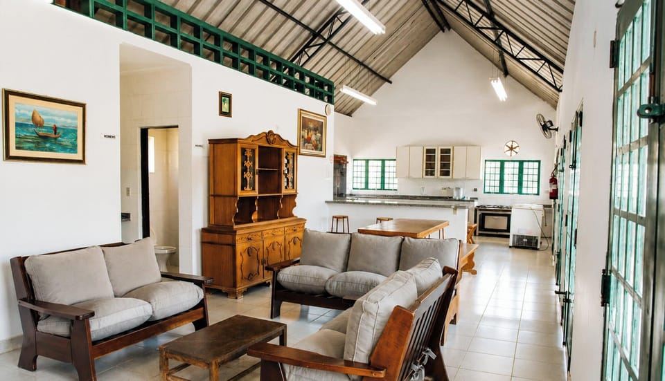 Family Cottage | Living area | 40-inch TV with digital channels