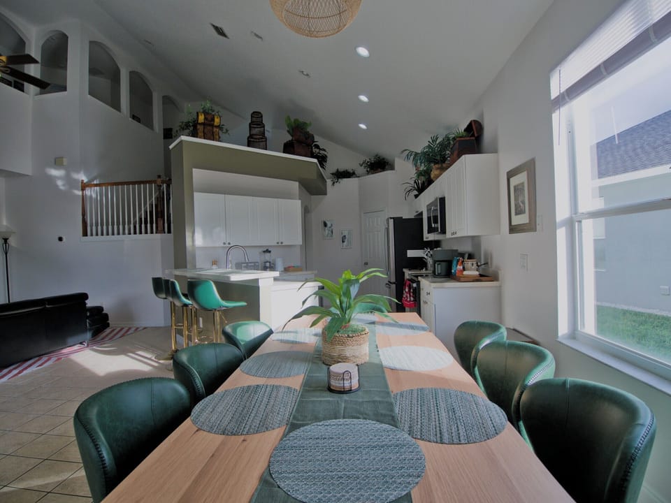Dining room, living room, and kitchen!