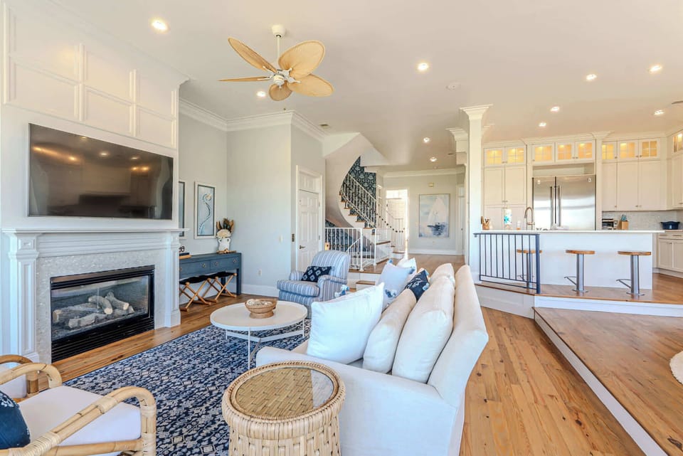 Living room made for relaxing and reconnecting!