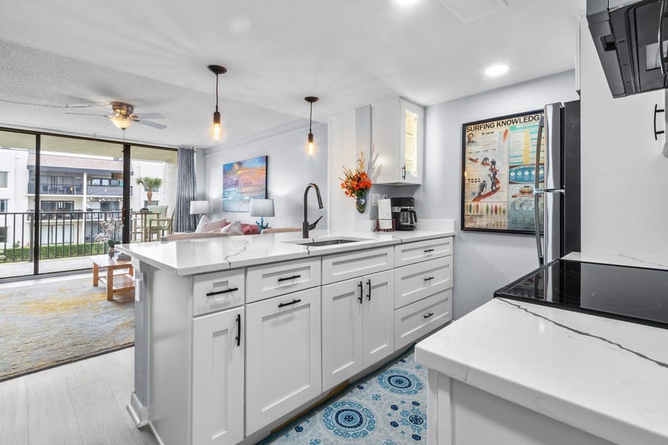 Spacious open layout