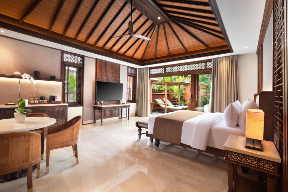 Olea Studio Villa with Private Pool | In-room safe, desk, laptop workspace, free WiFi