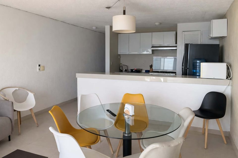 Dining area with seating