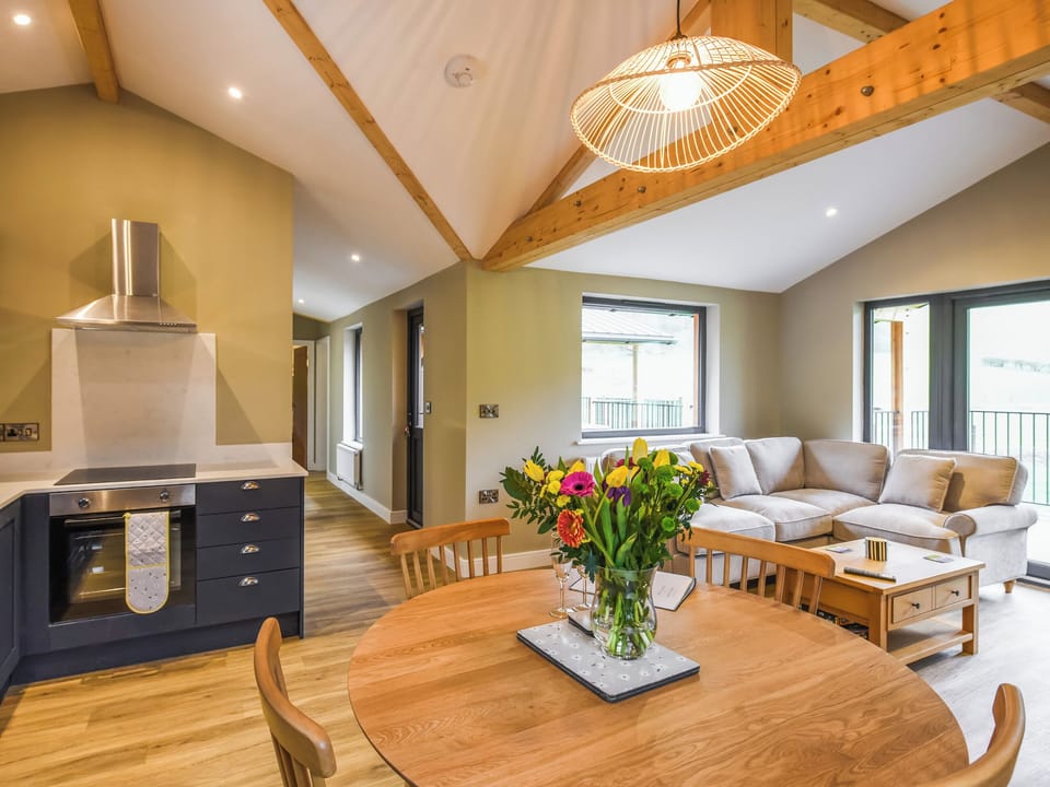 Open plan living space | Lakeside Lodge - Pen-y-Lan Lodges, Welshpool