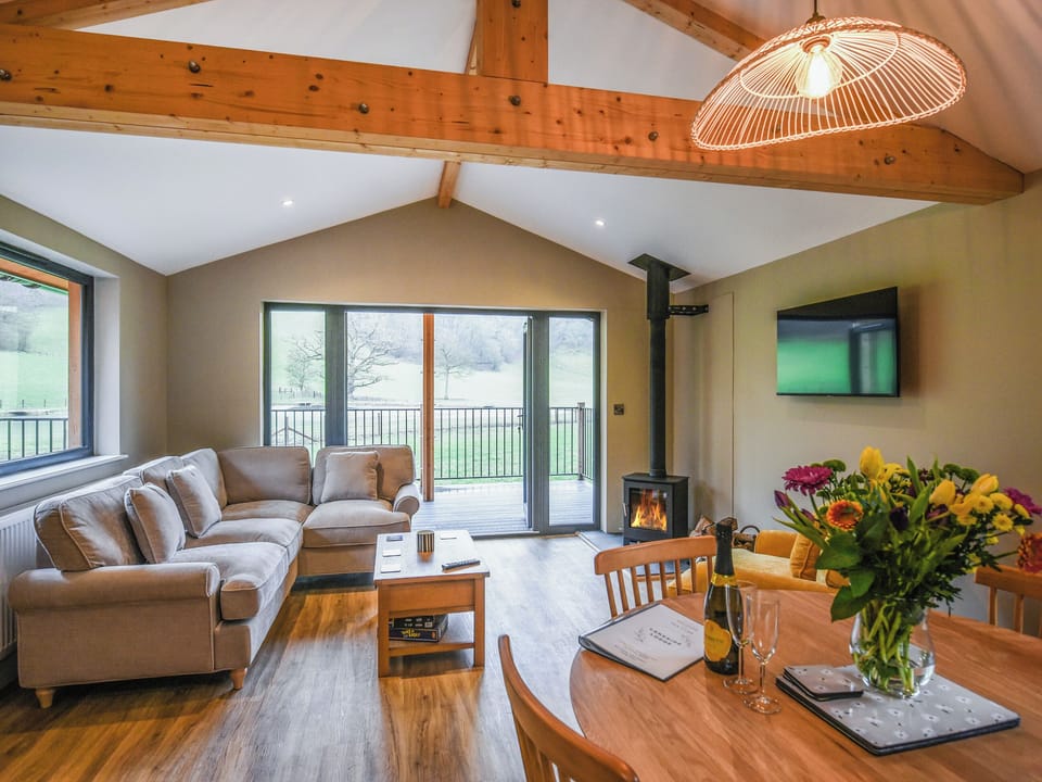 Open plan living space | Lakeside Lodge - Pen-y-Lan Lodges, Welshpool