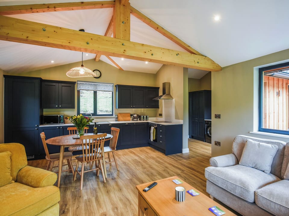 Open plan living space | Lakeside Lodge - Pen-y-Lan Lodges, Welshpool