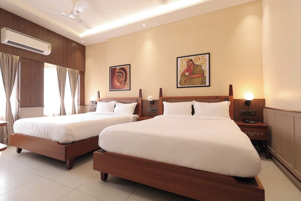 Premium Quadruple Room, Balcony, City View | Desk, free WiFi