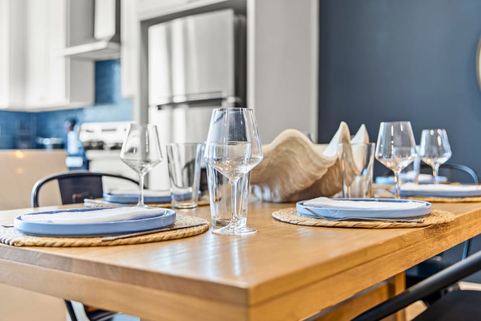 A bright and inviting dining space perfect for family meals and entertaining guests