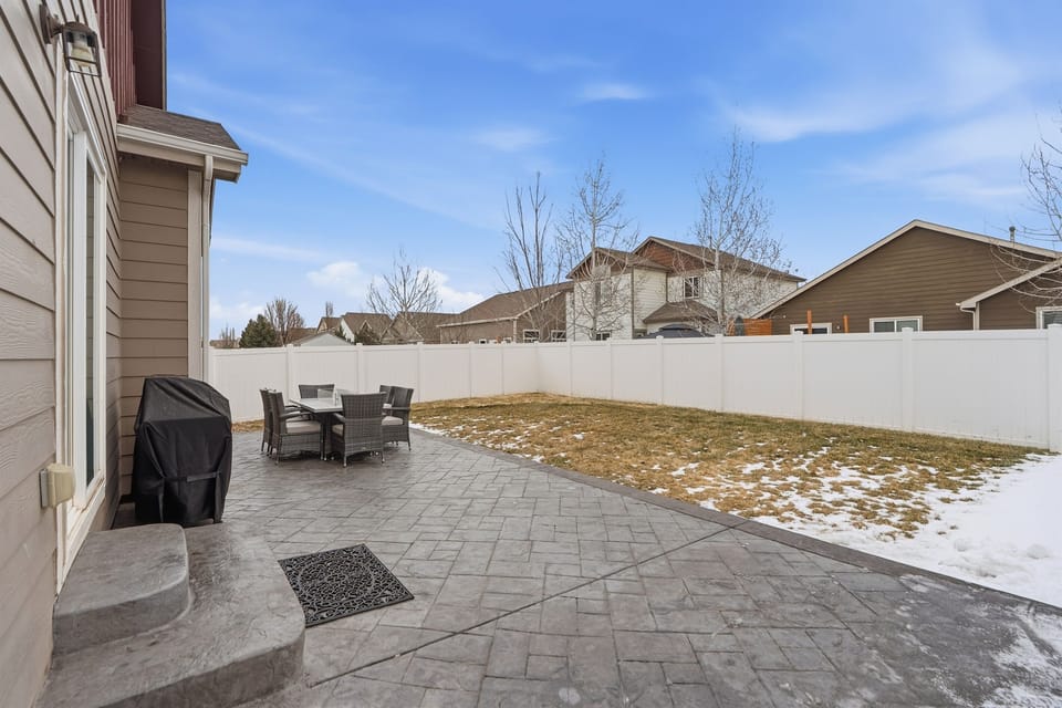 Back patio