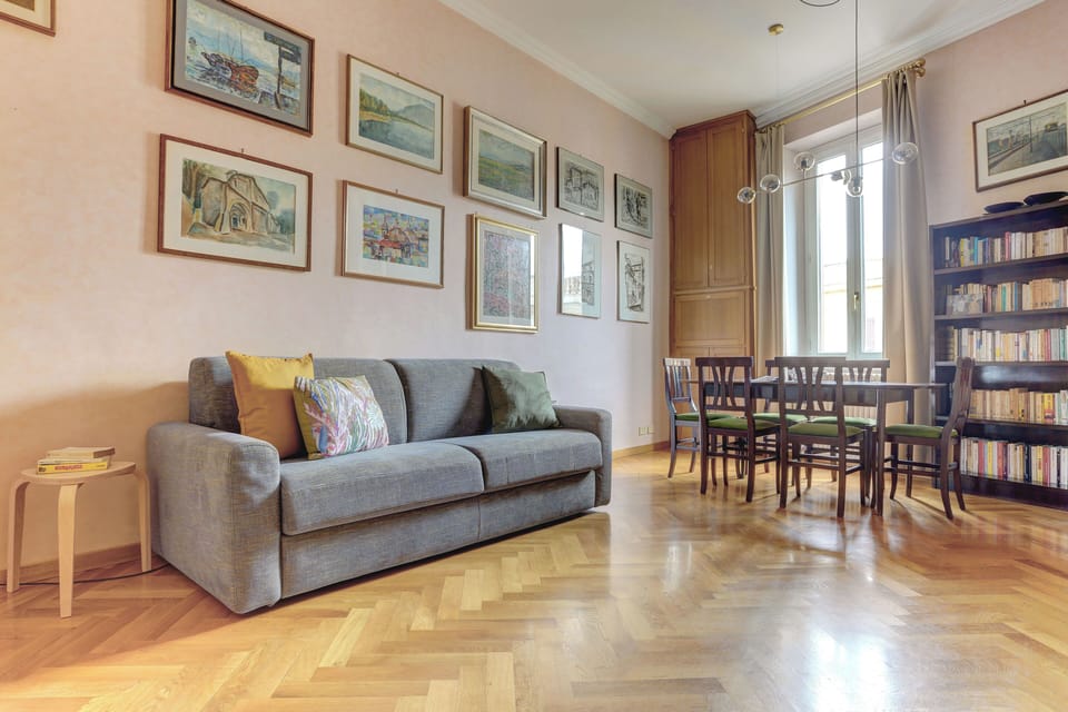 Apartment, City View | Living area