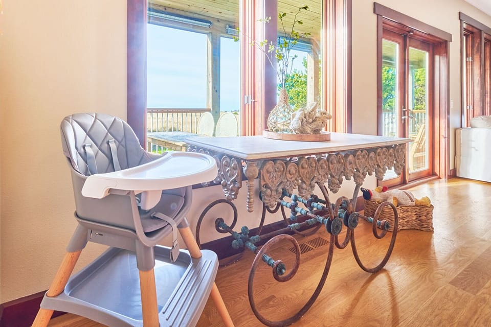 Even our littlest guests can enjoy seating with a view!