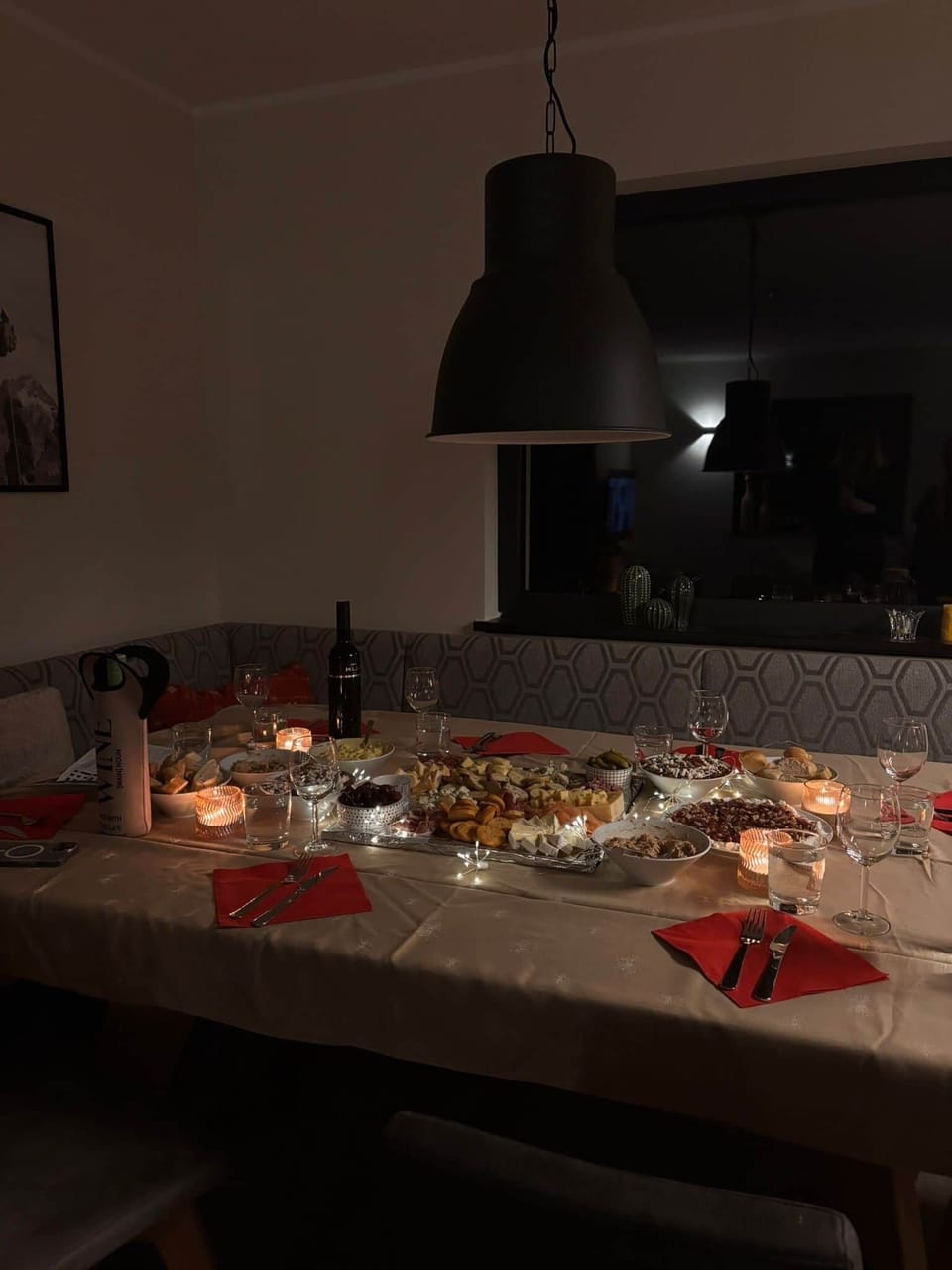 Dining together