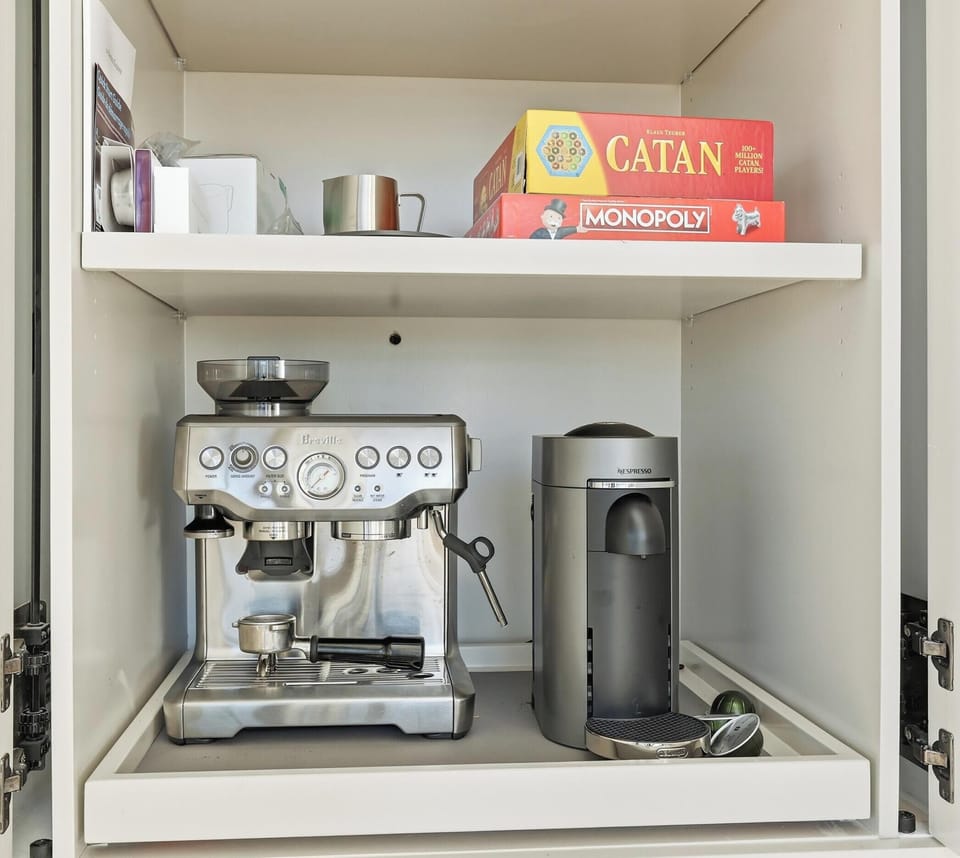 Bring your own coffee grounds/pods