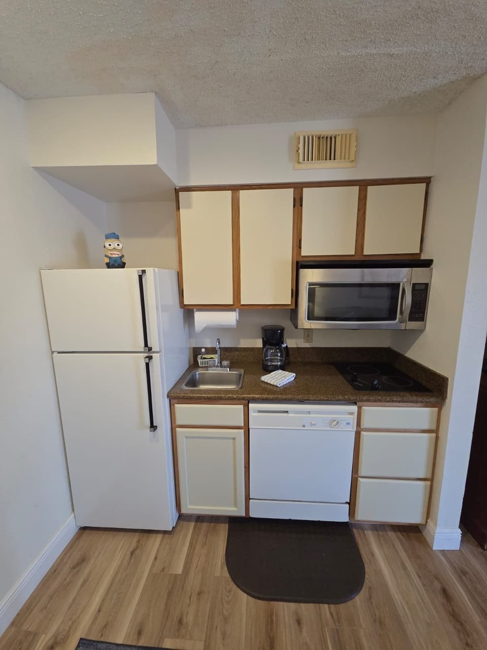 Fully stocked with the basics to whip up a home-style meal.