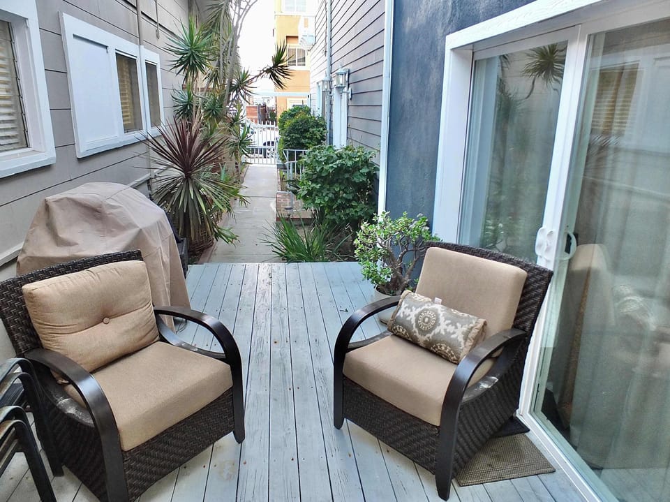 Patio with outdoor seating 