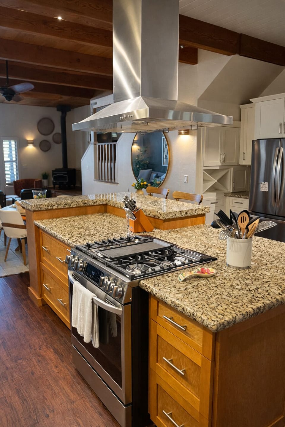 kitchen Island/ New Stove