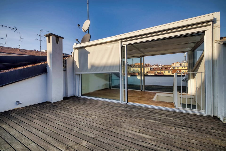 A terrace perfect for relaxing under the sun or enjoying quiet evenings.