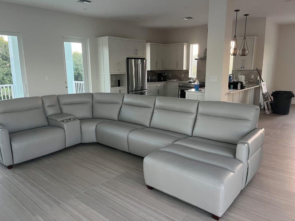 Living Room2 with reclining leather couch