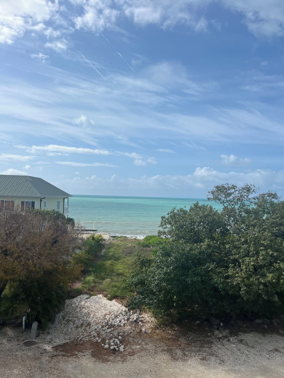 Ocean from 2nd Floor Balcony