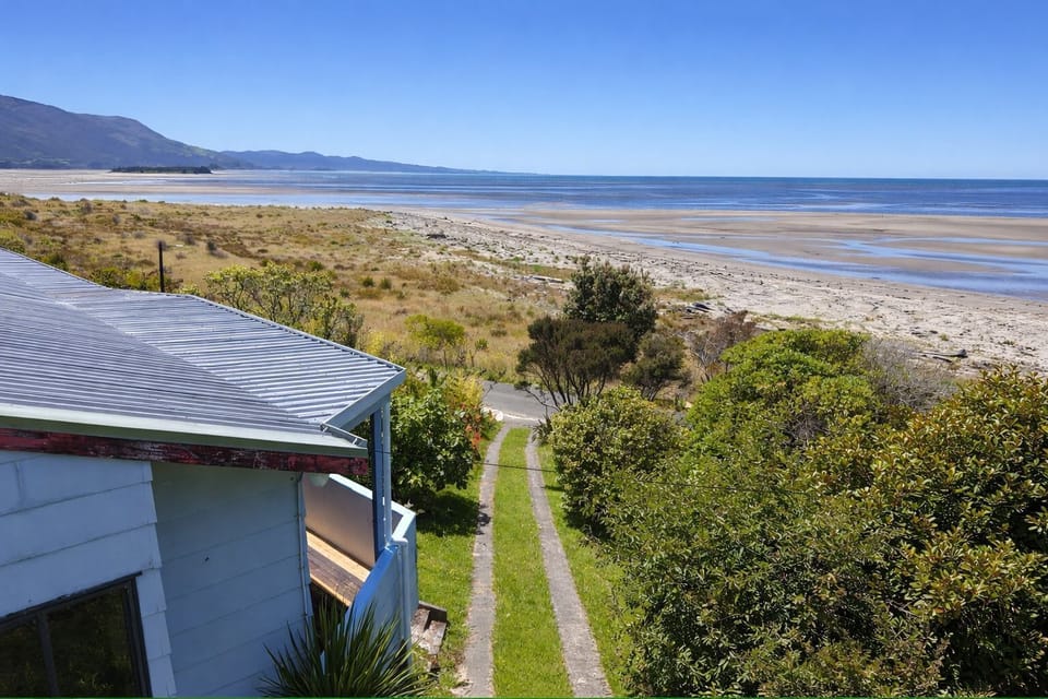 View at low tide