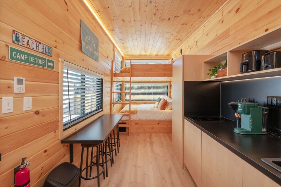 Cabin Unit 10: practical, cozy, and ready for your stay.