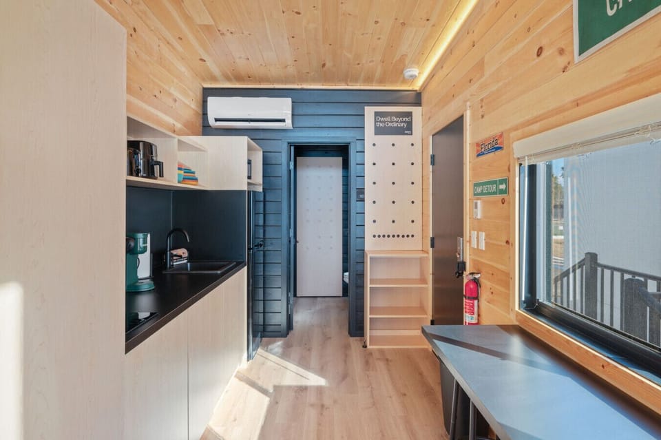 A welcoming entryway that invites you to step in and begin your relaxation