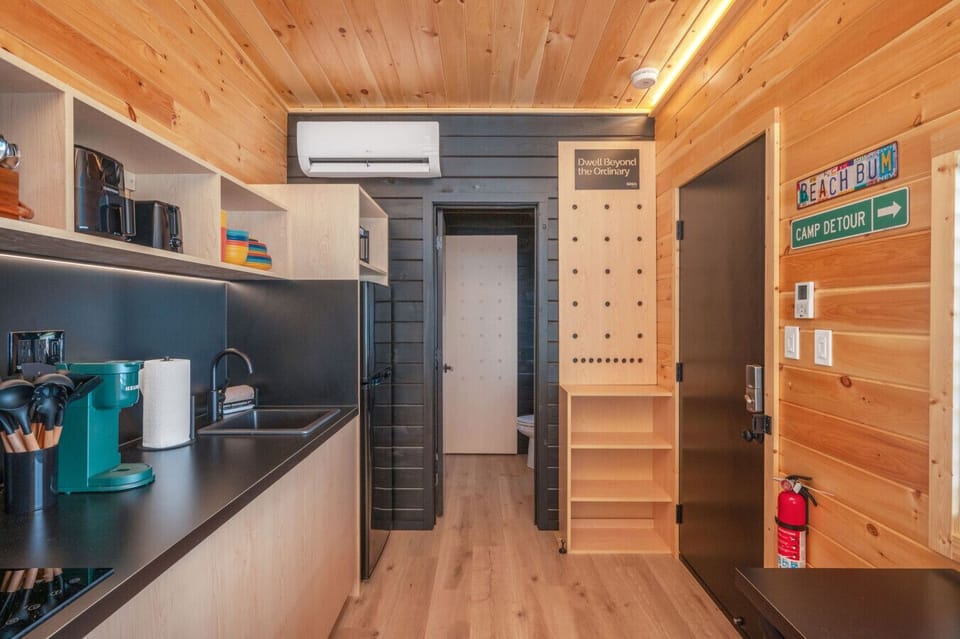 A welcoming entryway that invites you to step in and begin your relaxation