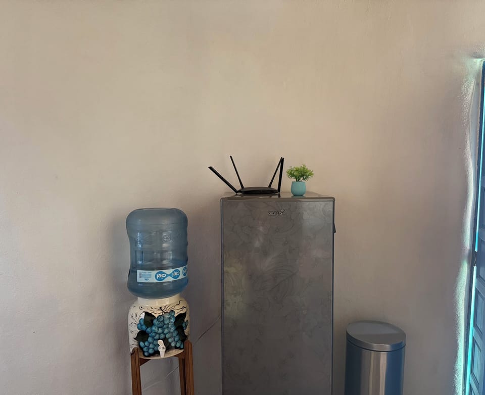 Fridge and freezer